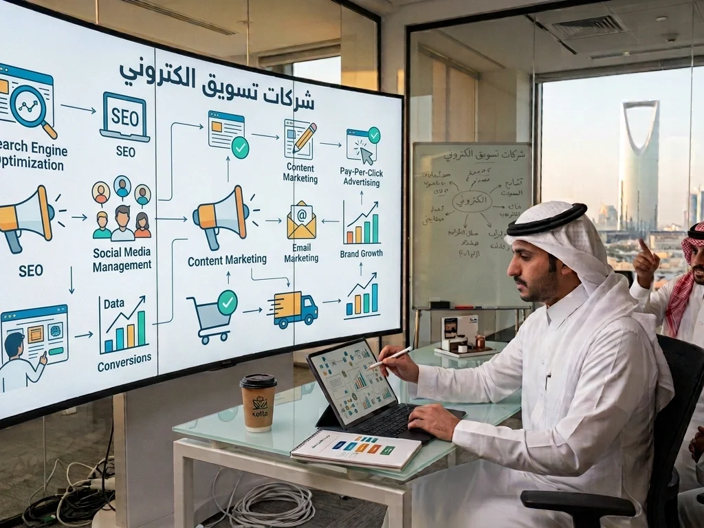 شركات تسويق الكتروني