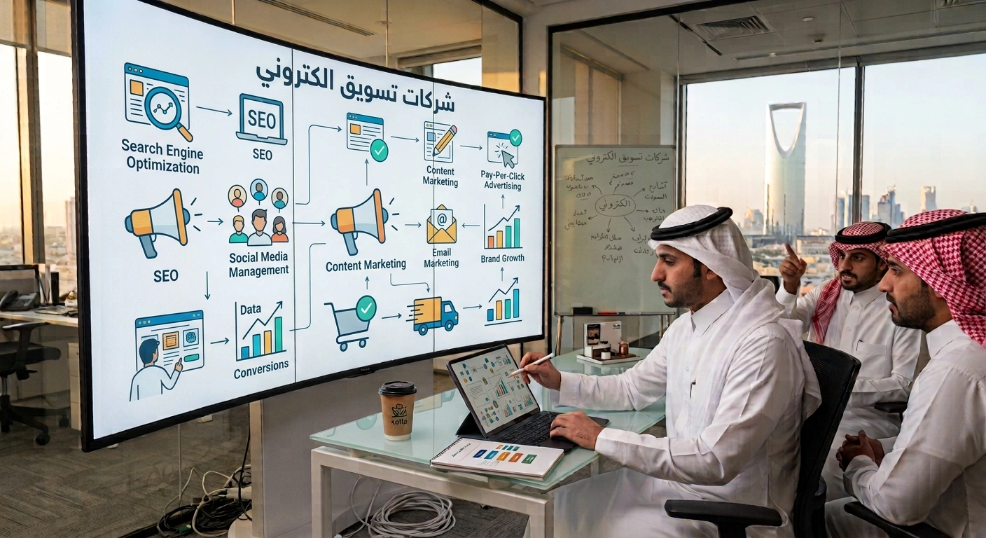 شركات تسويق الكتروني