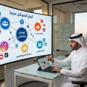 أنواع السوشل ميديا